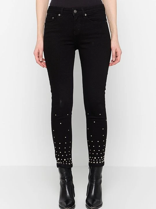 Zdjęcie produktu Jeansy Skinny Fit The Kooples czarny