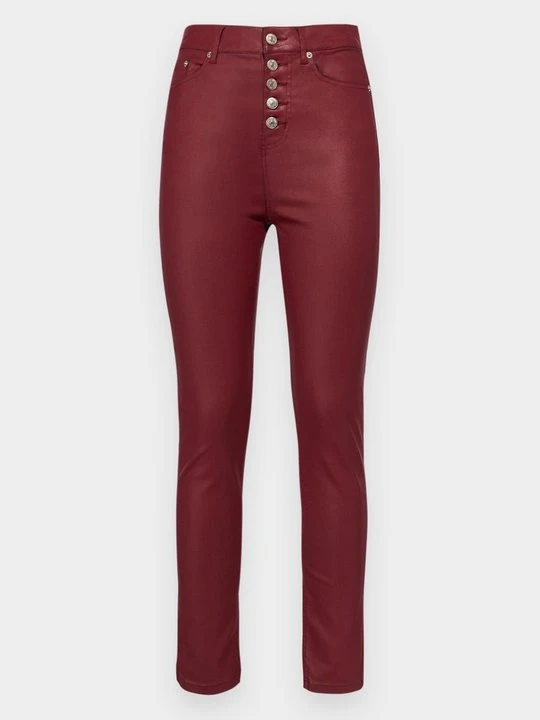 Zdjęcie produktu Jeansy Skinny Fit The Kooples czerwony