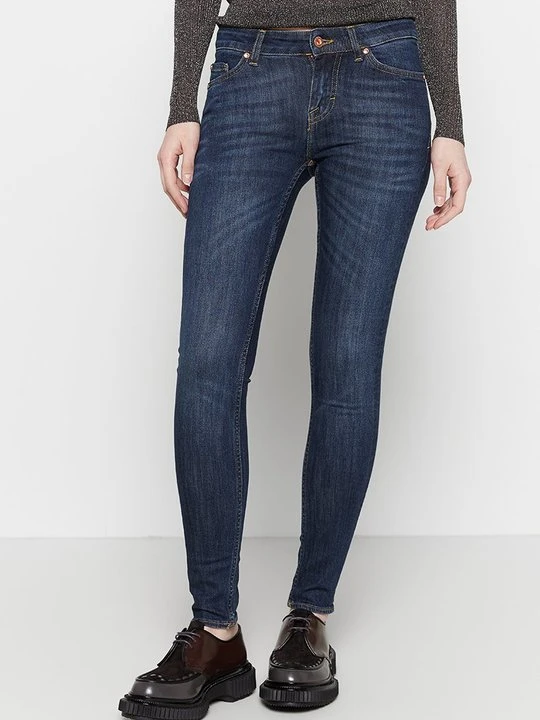 Zdjęcie produktu Jeansy Skinny Fit Tiger Of Sweden niebieski