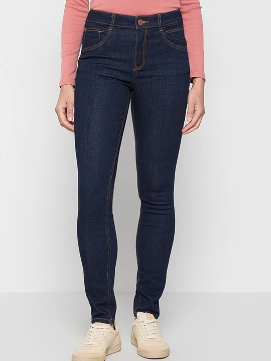 Zdjęcie produktu Jeansy Skinny Fit Tom Tailor granatowy