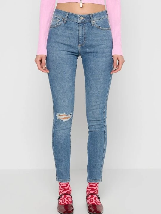 Zdjęcie produktu Jeansy Skinny Fit Tomorrow niebieski