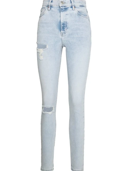 Zdjęcie produktu Jeansy Skinny Fit Topshop bleached denim
