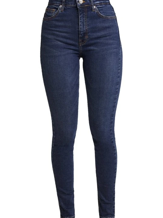 Zdjęcie produktu Jeansy Skinny Fit Topshop granatowy