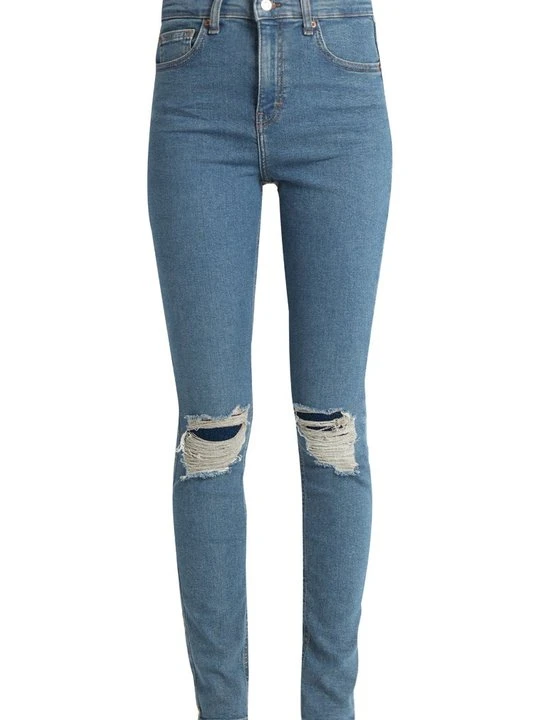 Zdjęcie produktu Jeansy Skinny Fit Topshop niebieski
