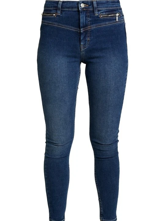 Zdjęcie produktu Jeansy Skinny Fit Topshop granatowy