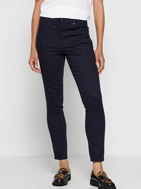 Zdjęcie produktu Jeansy Skinny Fit Tory Burch granatowy