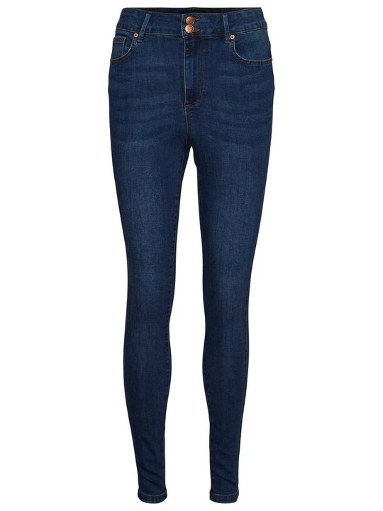 Zdjęcie produktu Jeansy Skinny Fit Vero Moda ciemnoniebieski