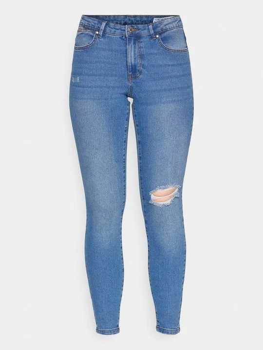 Zdjęcie produktu Jeansy Skinny Fit Vero Moda niebieski denim