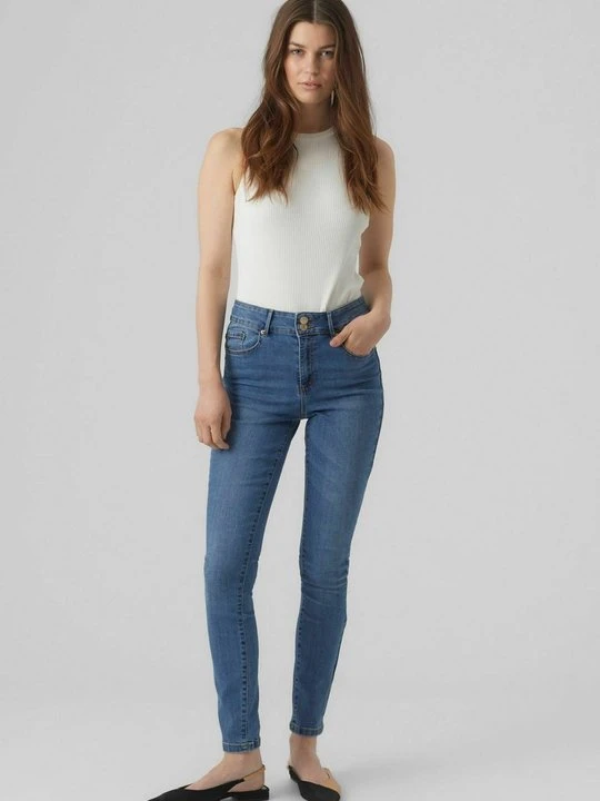 Zdjęcie produktu Jeansy Skinny Fit Vero Moda niebieski