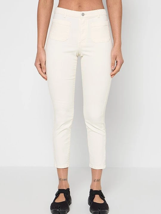 Zdjęcie produktu Jeansy Skinny Fit Vero Moda mleczny