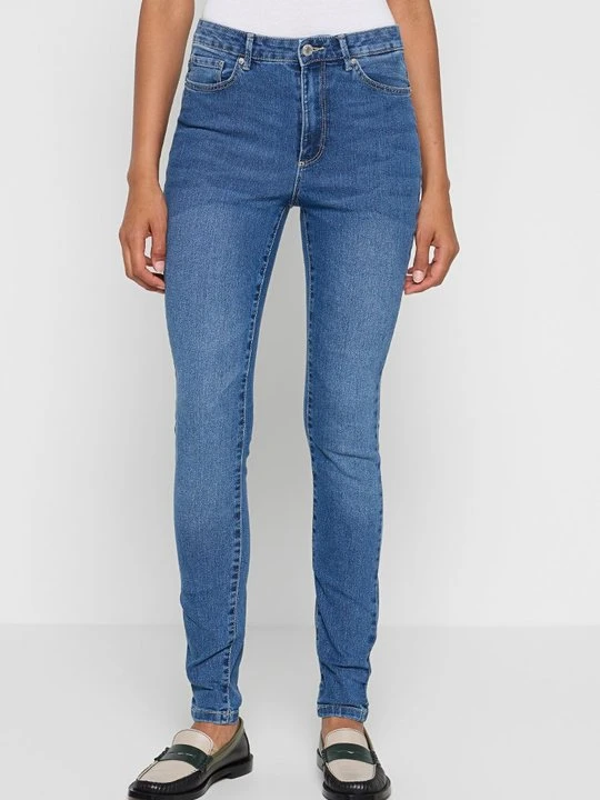 Zdjęcie produktu Jeansy Skinny Fit Vero Moda błękit królewski