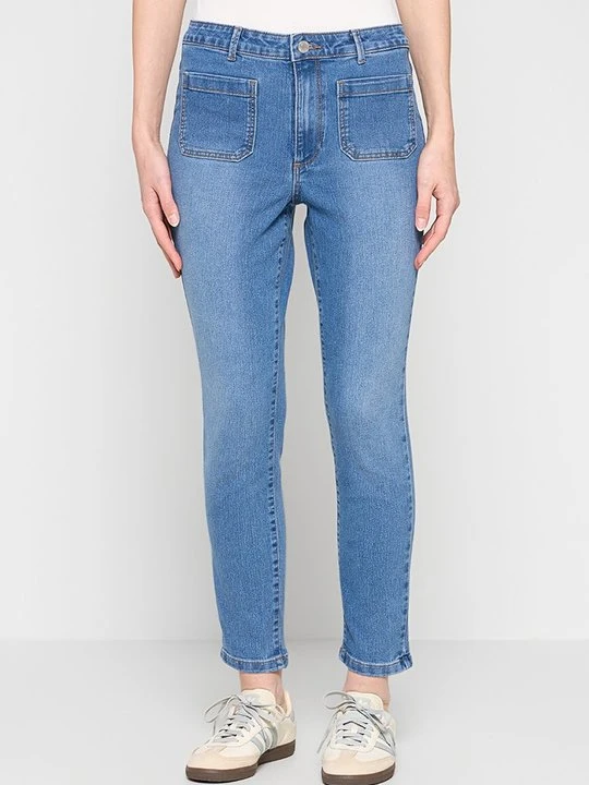 Zdjęcie produktu Jeansy Skinny Fit Vero Moda niebieski denim