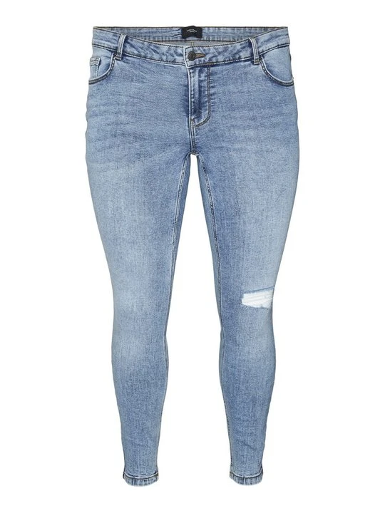 Zdjęcie produktu Jeansy Skinny Fit Vero Moda niebieski denim