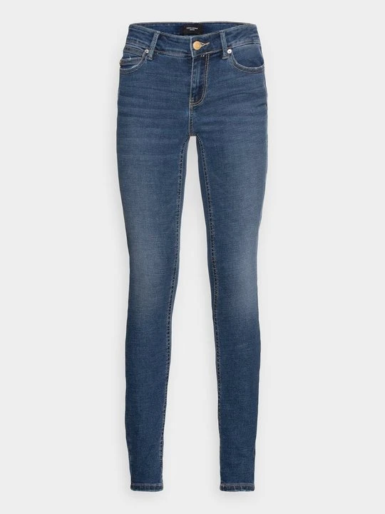 Zdjęcie produktu Jeansy Skinny Fit Vero Moda niebieski denim