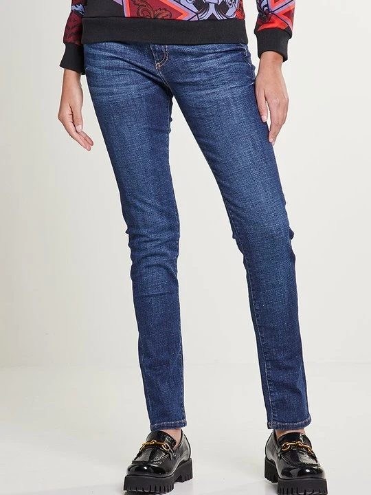 Zdjęcie produktu Jeansy Skinny Fit Versace Jeans Couture granatowy