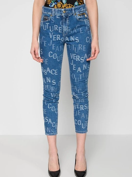 Zdjęcie produktu Jeansy Skinny Fit Versace Jeans Couture niebieski