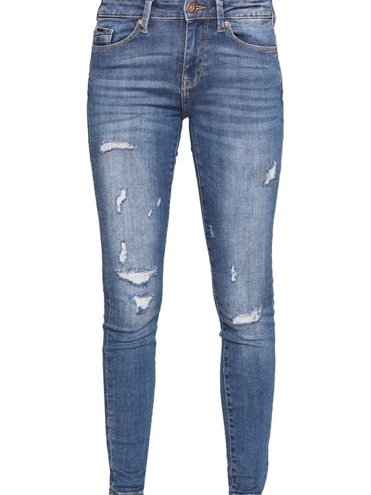Zdjęcie produktu Jeansy Skinny Fit Vila niebieski denim