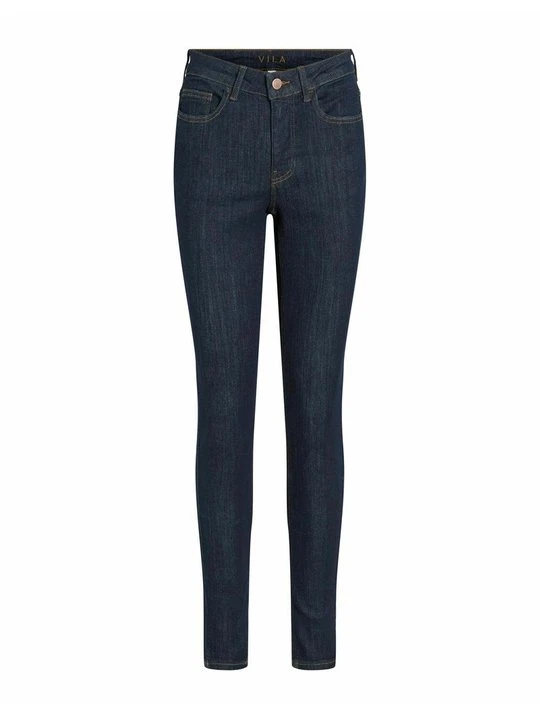 Zdjęcie produktu Jeansy Skinny Fit Vila ciemnoniebieski