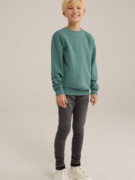 Zdjęcie produktu Jeansy Skinny Fit WE Fashion ciemnoszary