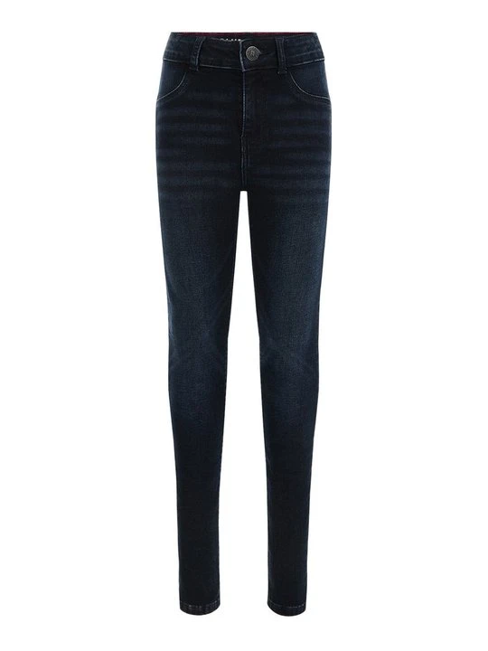Zdjęcie produktu Jeansy Skinny Fit WE Fashion niebieski melanż