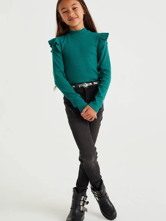 Zdjęcie produktu Jeansy Skinny Fit WE Fashion czarny