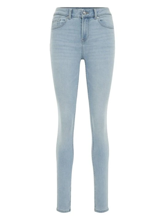 Zdjęcie produktu Jeansy Skinny Fit WE Fashion jasnoniebieski