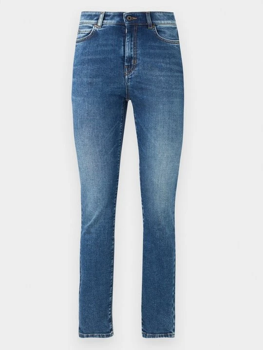 Zdjęcie produktu Jeansy Skinny Fit Weekend Max Mara niebieski denim