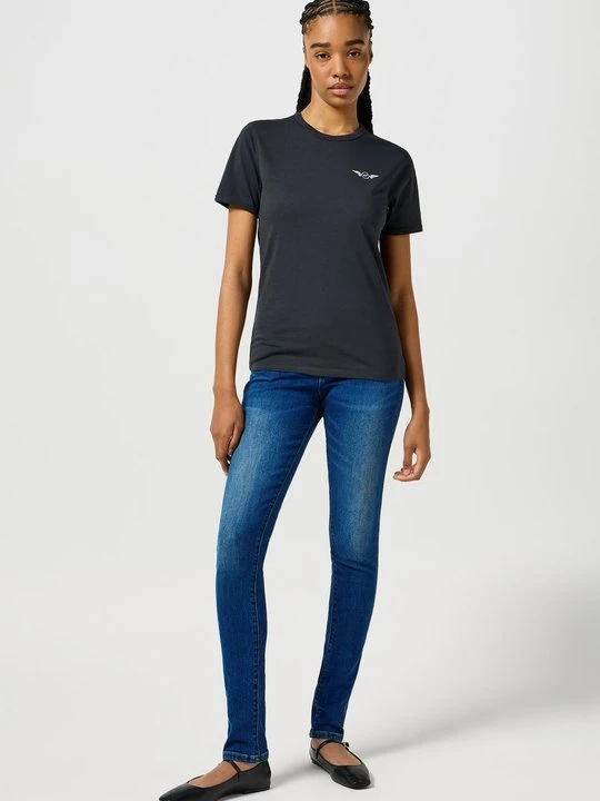 Zdjęcie produktu Jeansy Skinny Fit Wrangler ciemnoniebieski