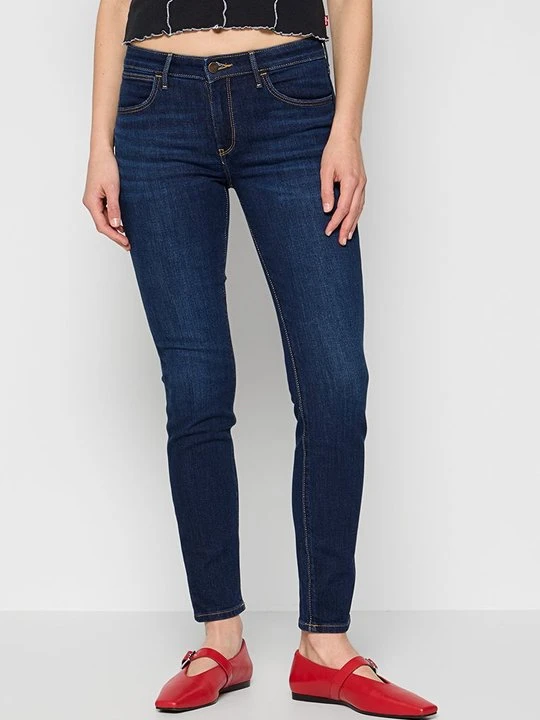 Zdjęcie produktu Jeansy Skinny Fit Wrangler granatowy