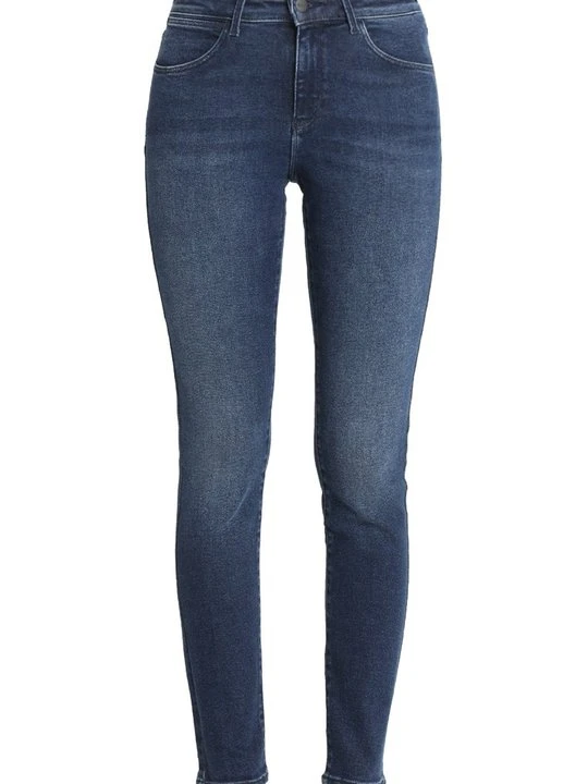 Zdjęcie produktu Jeansy Skinny Fit Wrangler niebieski denim