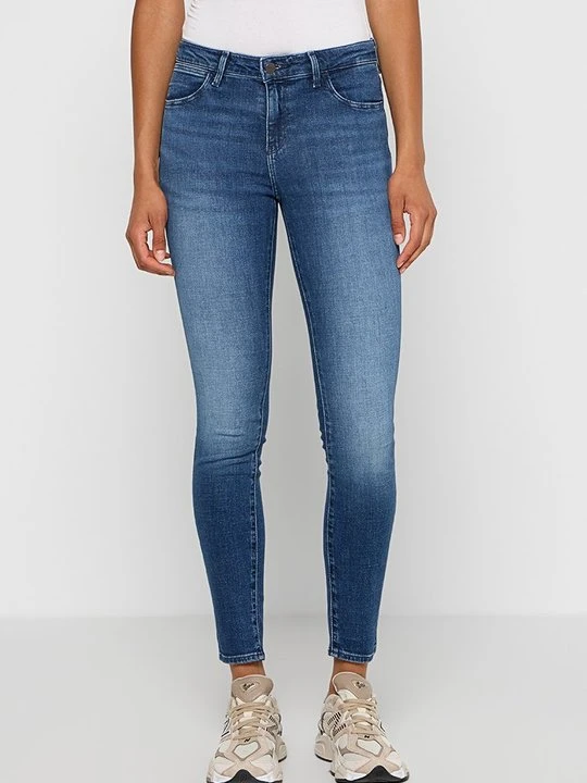 Zdjęcie produktu Jeansy Skinny Fit Wrangler fioletowy