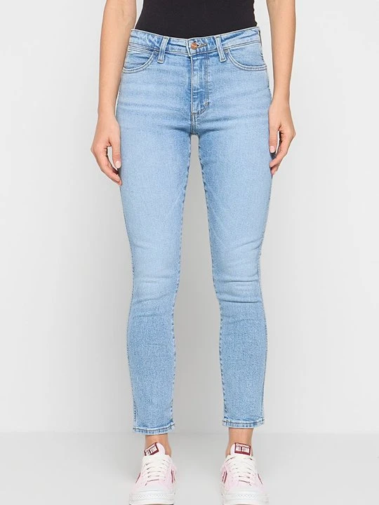 Zdjęcie produktu Jeansy Skinny Fit Wrangler jasnożółty