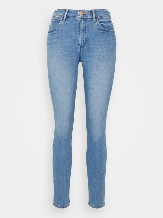 Zdjęcie produktu Jeansy Skinny Fit Wrangler niebieski denim