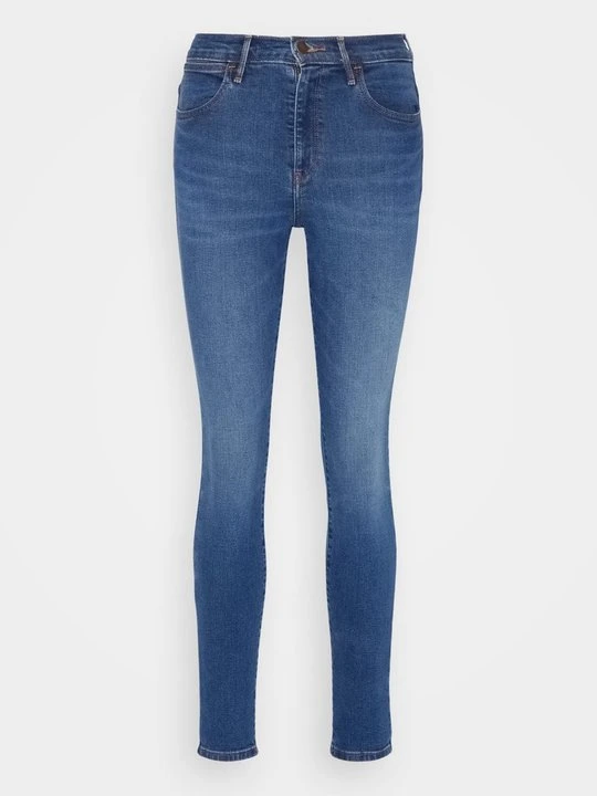 Zdjęcie produktu Jeansy Skinny Fit Wrangler ciemnoniebieski