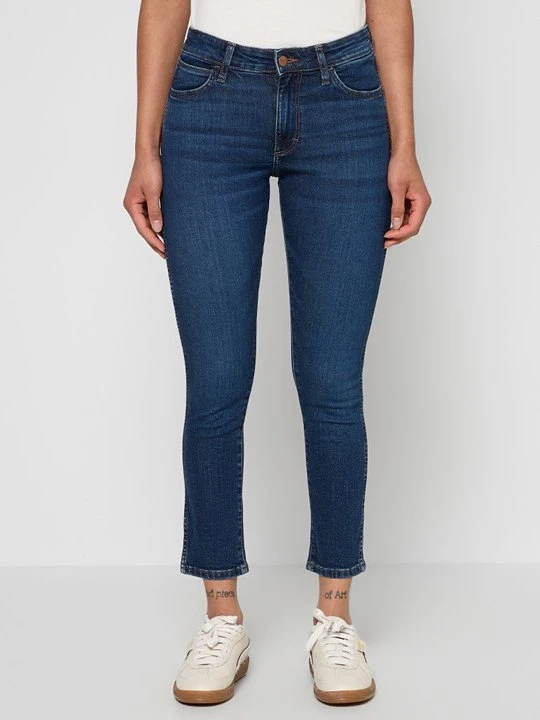 Zdjęcie produktu Jeansy Skinny Fit Wrangler biały