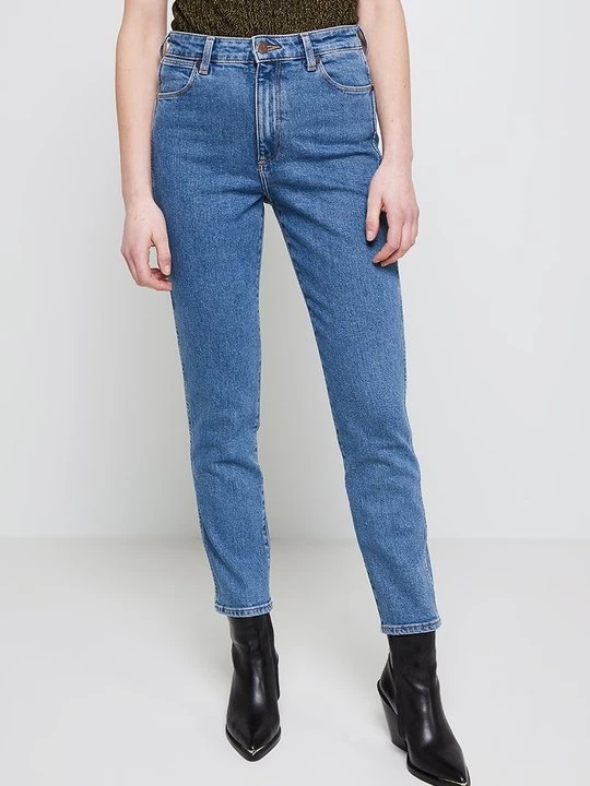 Zdjęcie produktu Jeansy Skinny Fit Wrangler niebieski