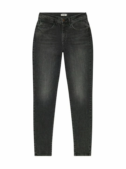 Zdjęcie produktu Jeansy Skinny Fit Wrangler niebieski denim