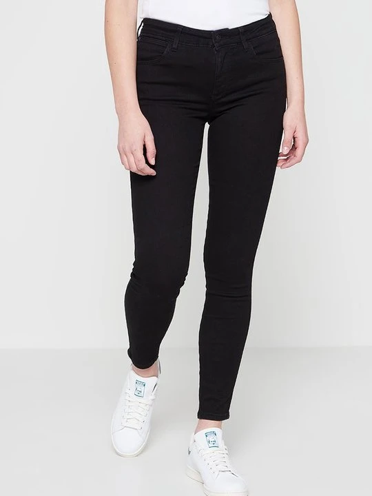 Zdjęcie produktu Jeansy Skinny Fit Wrangler czarny