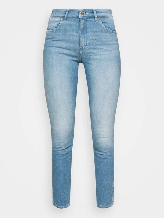 Zdjęcie produktu Jeansy Skinny Fit Wrangler jasnoniebieski denim