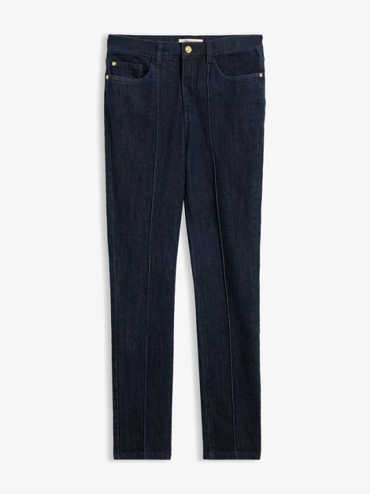 Zdjęcie produktu Jeansy skinny high waist BonPrix niebieski