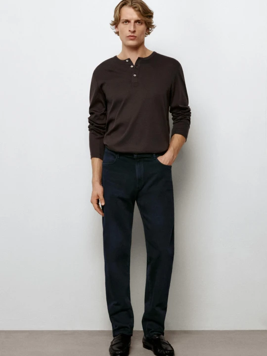 Zdjęcie produktu Jeansy Slim - Ciemnoniebieski - Massimo Dutti - Male