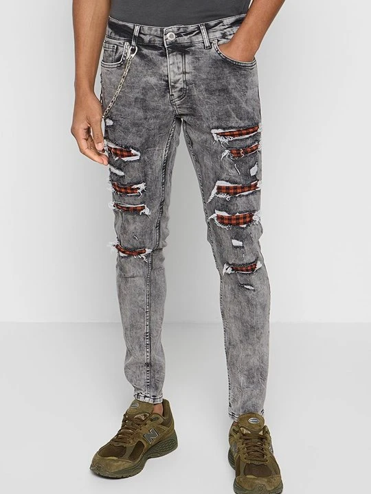 Zdjęcie produktu Jeansy Slim Fit 2Y Premium szary