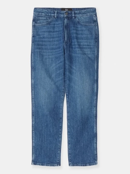Zdjęcie produktu Jeansy Slim Fit 3x1 niebieski denim
