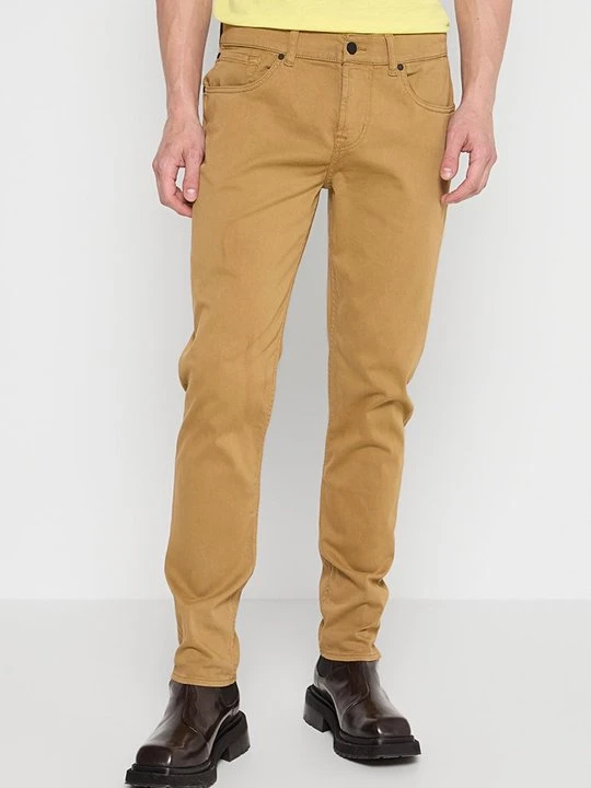 Zdjęcie produktu Jeansy Slim Fit 7 For All Mankind brązowy