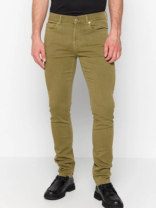 Zdjęcie produktu Jeansy Slim Fit 7 For All Mankind zielony