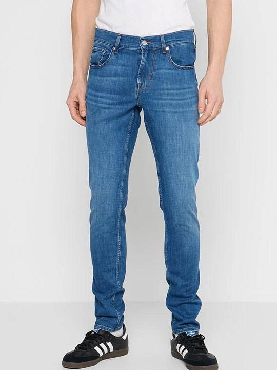 Zdjęcie produktu Jeansy Slim Fit 7 For All Mankind niebieski