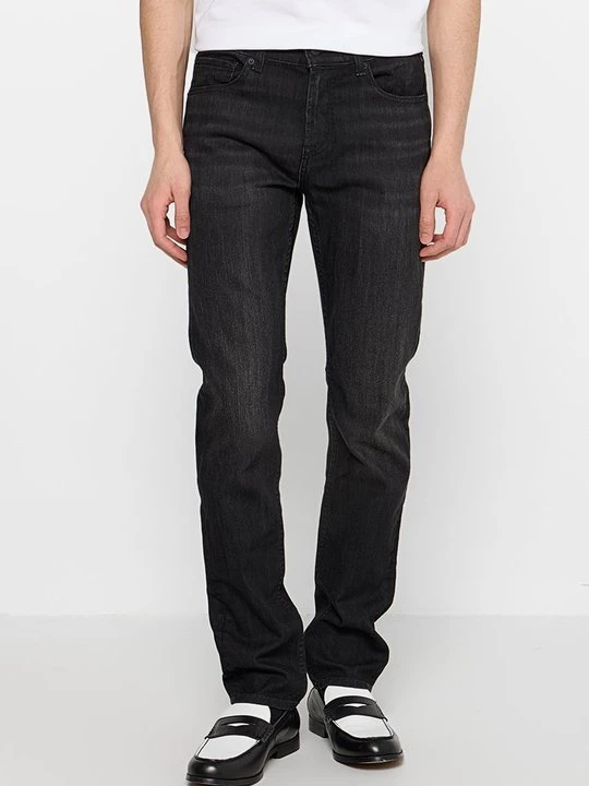Zdjęcie produktu Jeansy Slim Fit 7 For All Mankind czarny