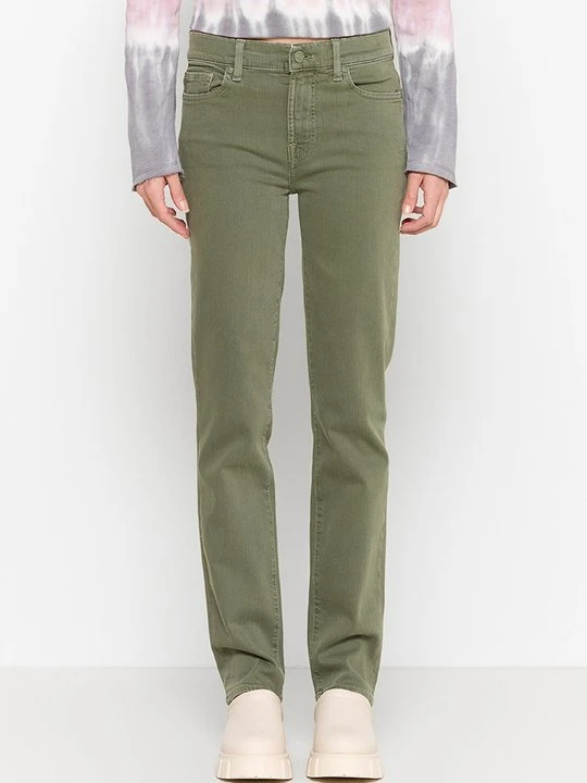 Zdjęcie produktu Jeansy Slim Fit 7 For All Mankind zielony