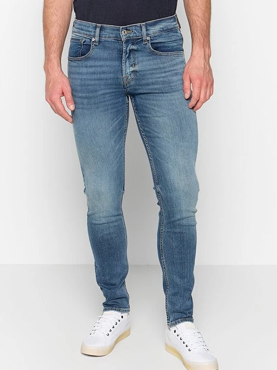 Zdjęcie produktu Jeansy Slim Fit 7 For All Mankind niebieski