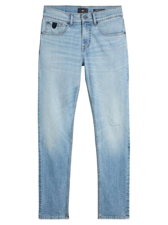 Zdjęcie produktu Jeansy Slim Fit 7 For All Mankind jasnoniebieski denim